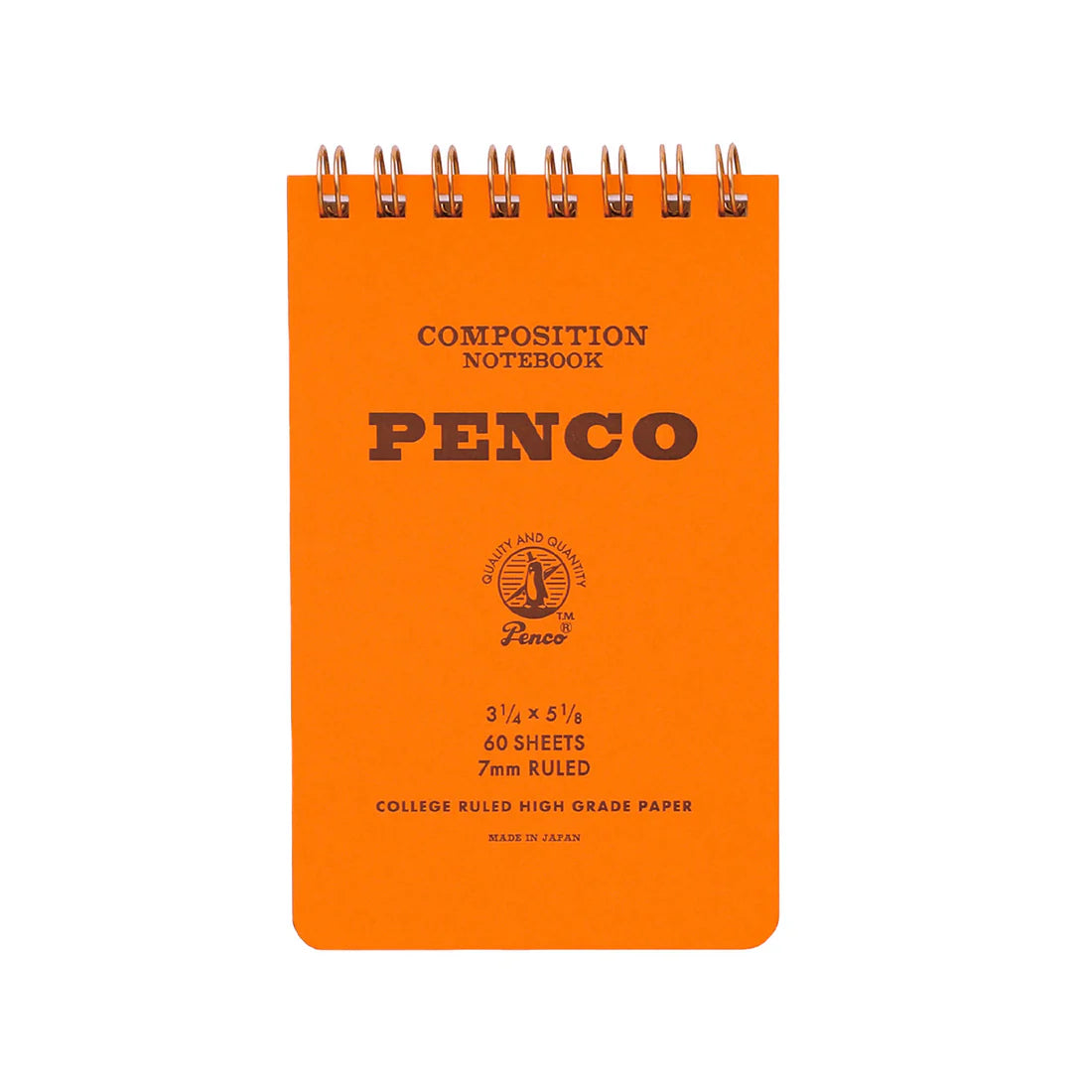 Small Orange Penco Note Pad