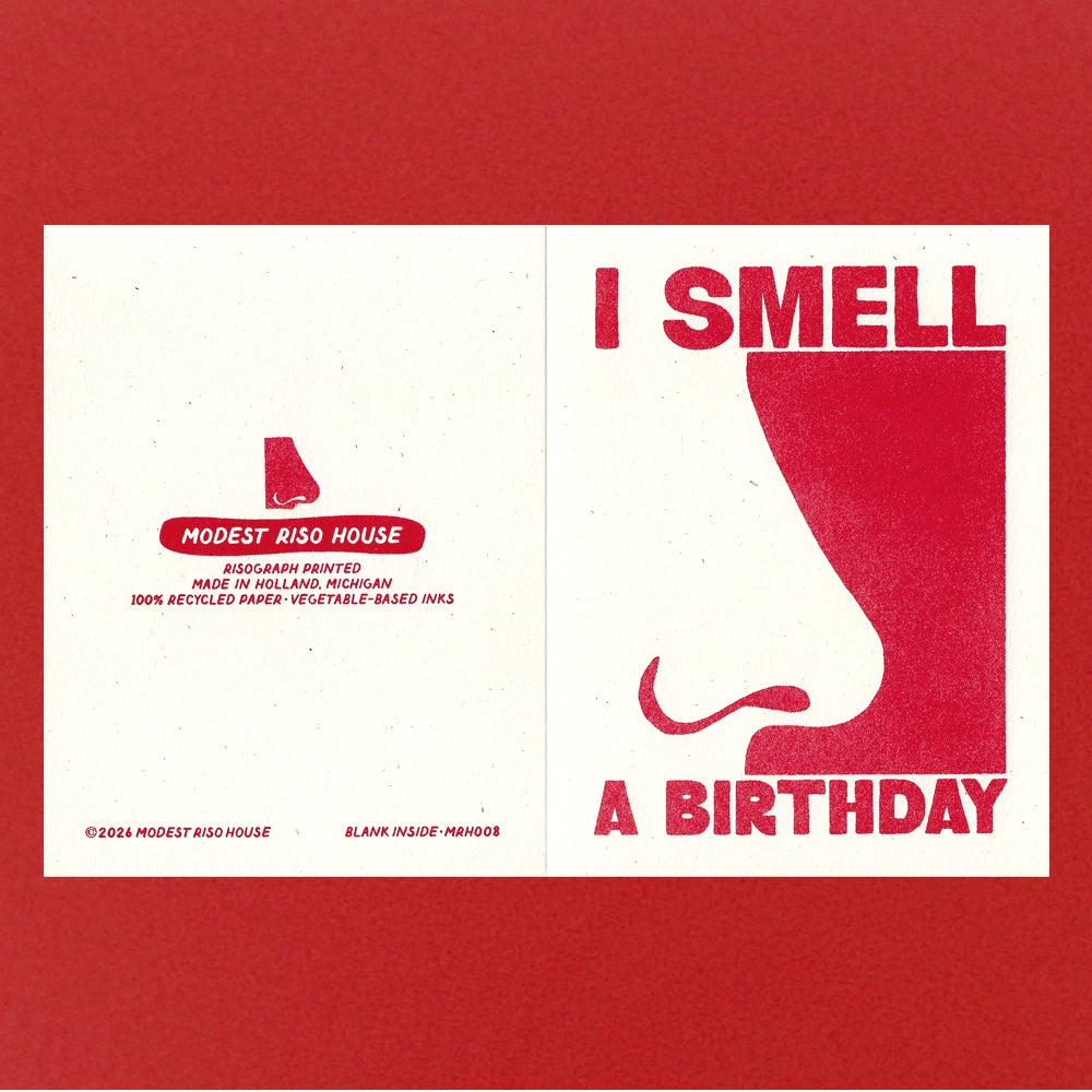 I Smell A Birthday Card