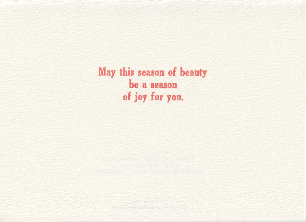 Snow Fox Holiday Card - Set of 8