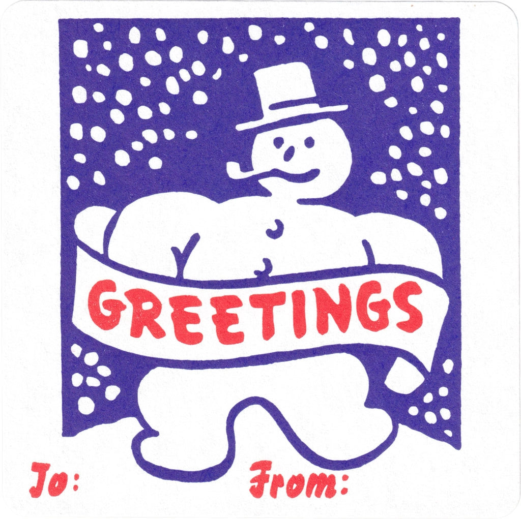 Snowman Gift Tags