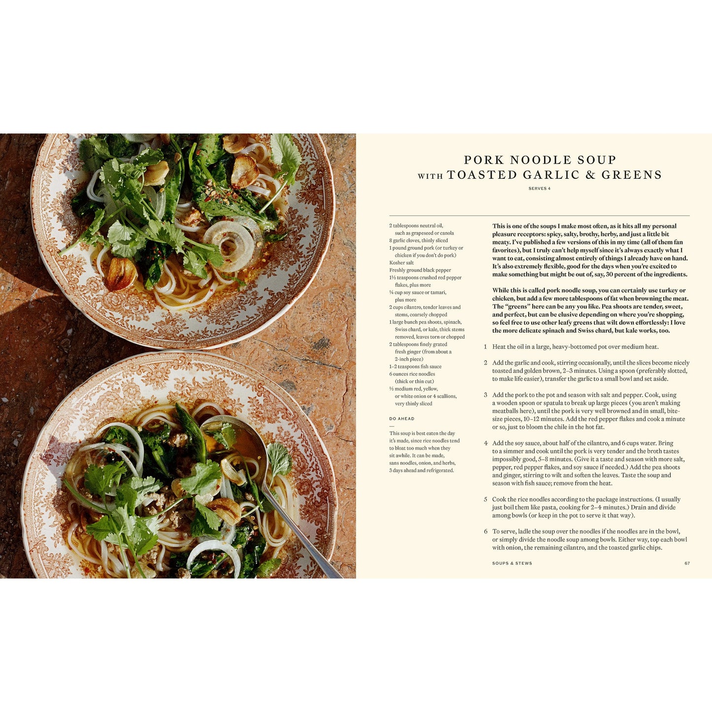 Something from Nothing: A Cookbook