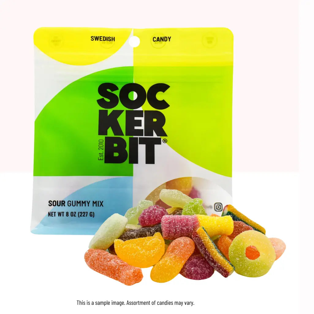 Sour Gummy Mix Swedish Candy