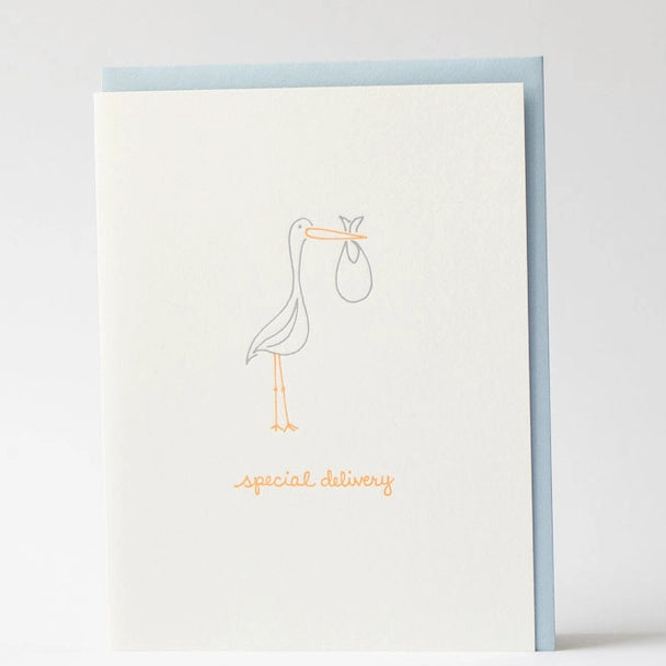 Special Delivery Baby Greeting Card