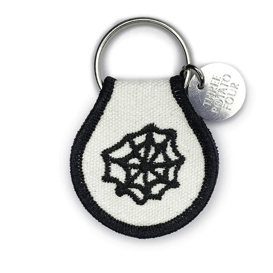 Spiderweb Keychain
