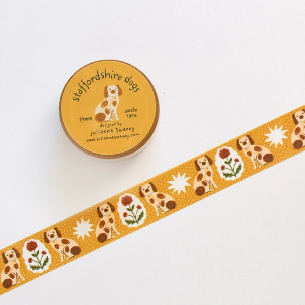 Staffordshire Dogs Washi Tape