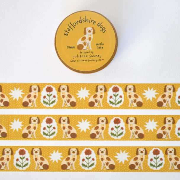 Staffordshire Dogs Washi Tape