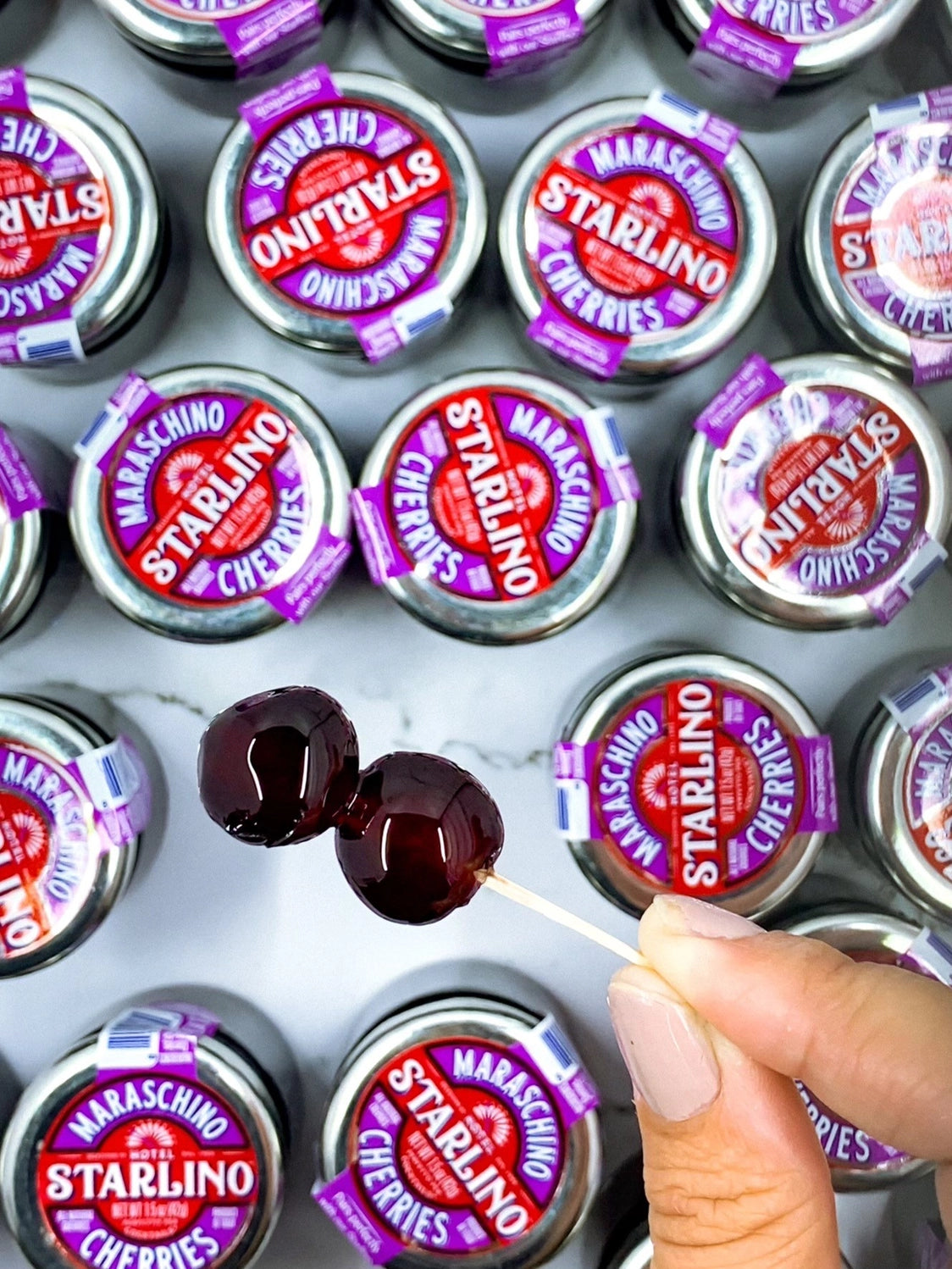 Mini Jar Italian Maraschino Cherries