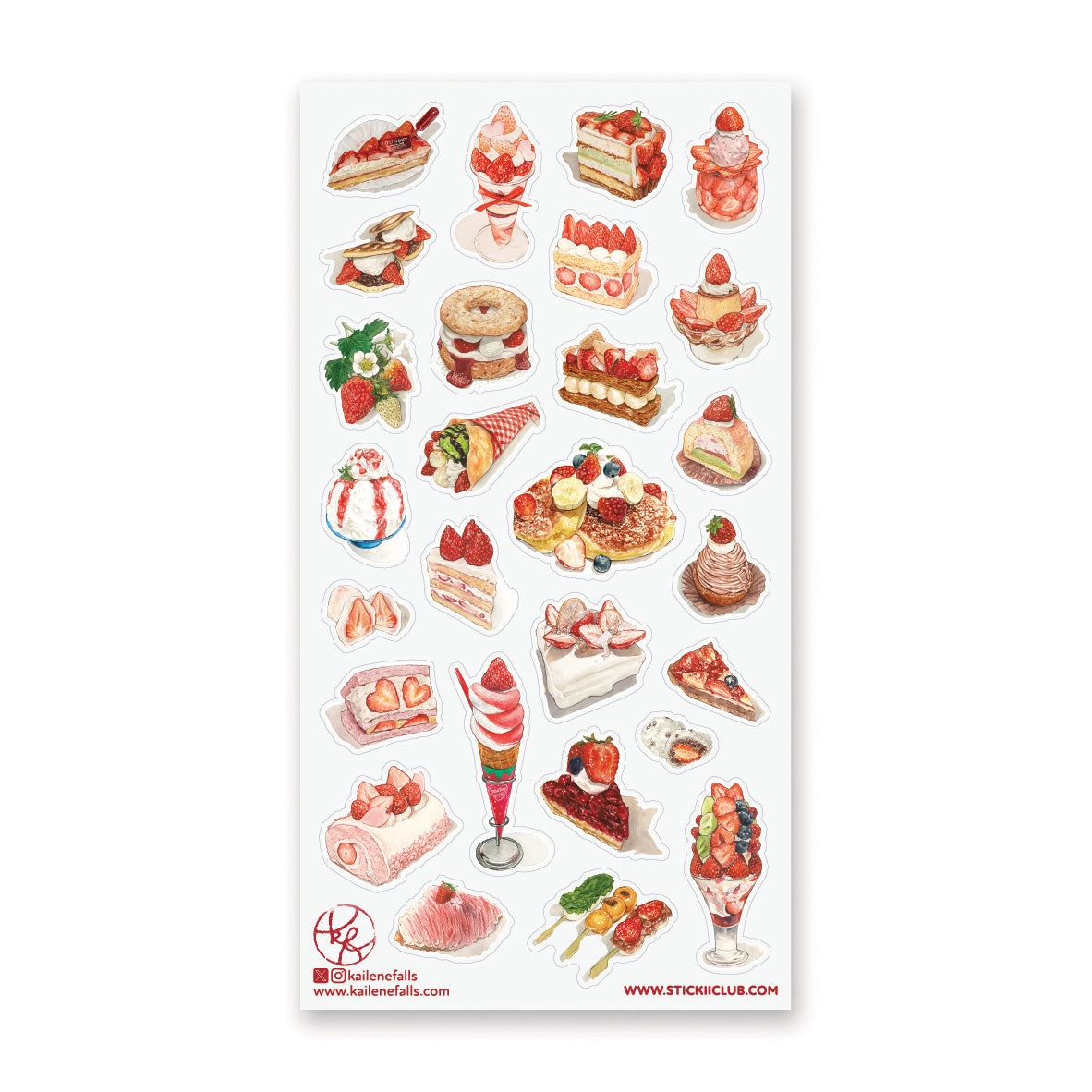 Berry Bliss Sticker Sheet