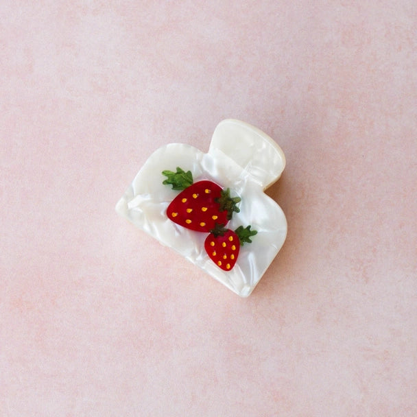 Strawberry Claw Clip