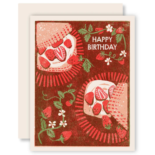 Strawberry Shortcake Birthday Card