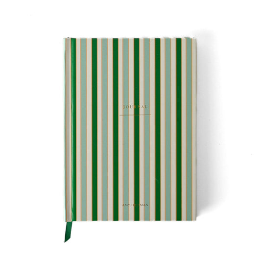 Everyday Striped Hardcover Journal