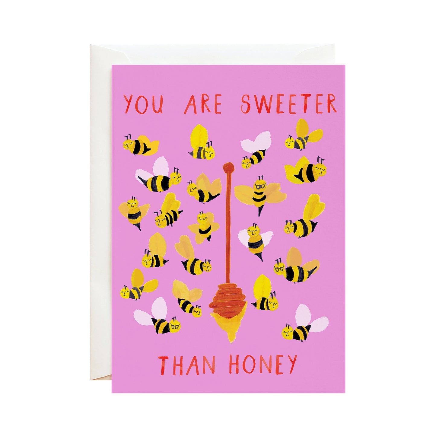 Sweeter Than Honey Valentine's Day Card