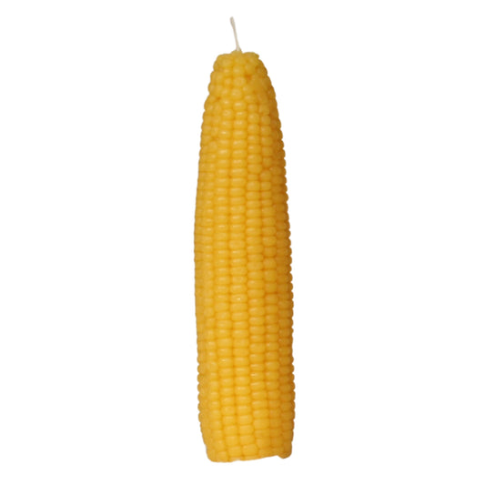 Tall Corn Beeswax Candle