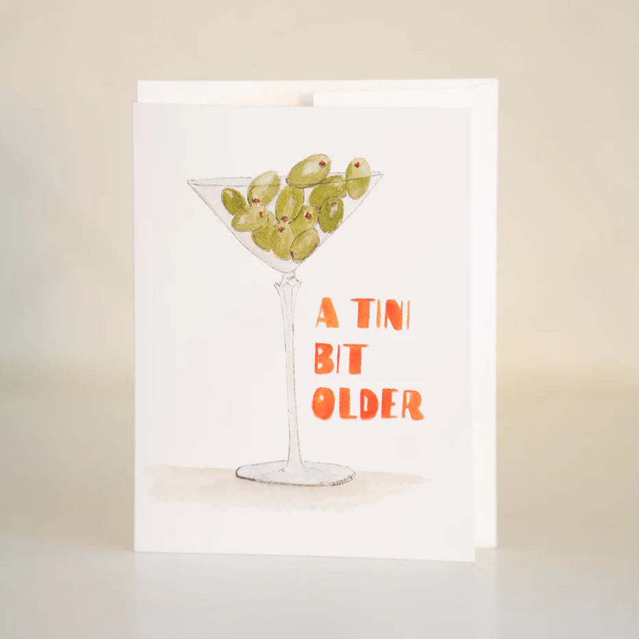 Tini Bit Older Birthday Card