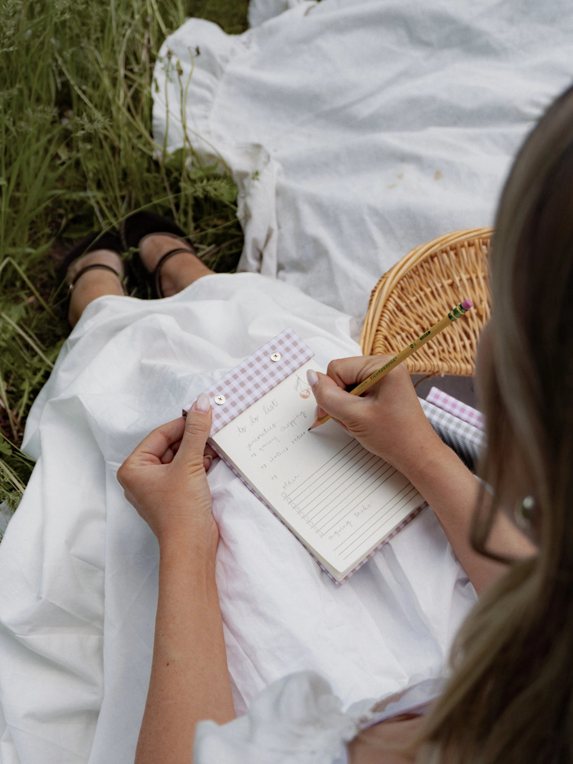 Gingham To-Do List Notepad