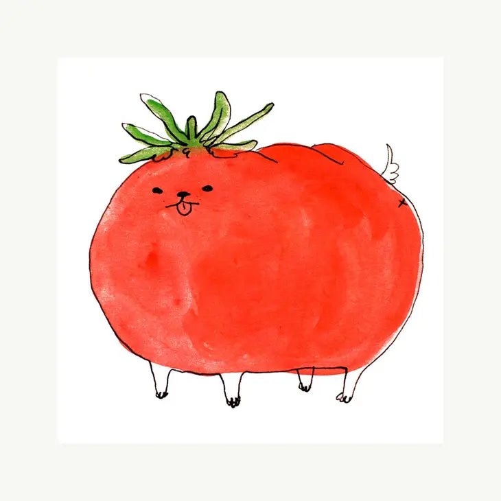 Tomato Dog Print