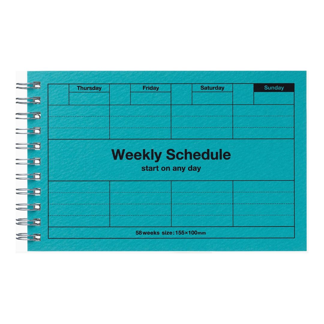 Pocket Size Weekly Planner Undated