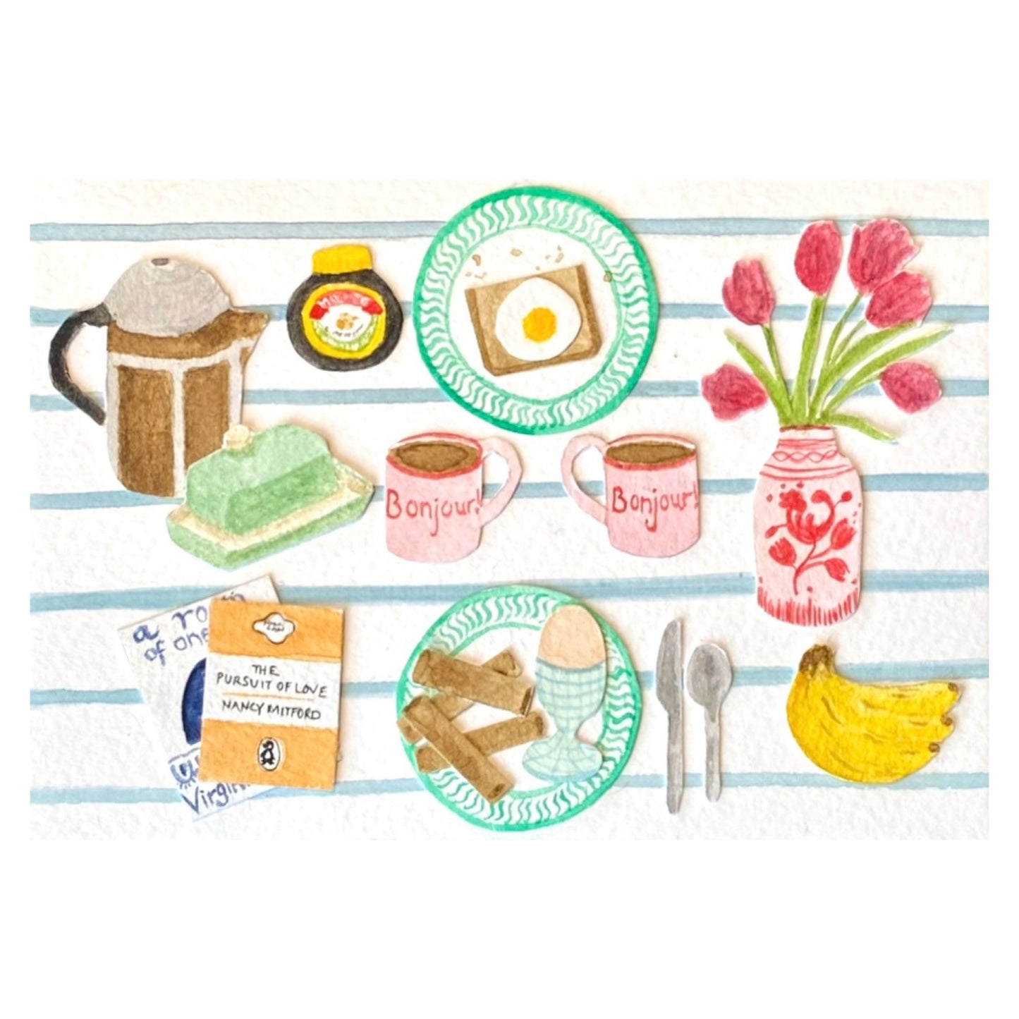 Vaisselle Breakfast Print