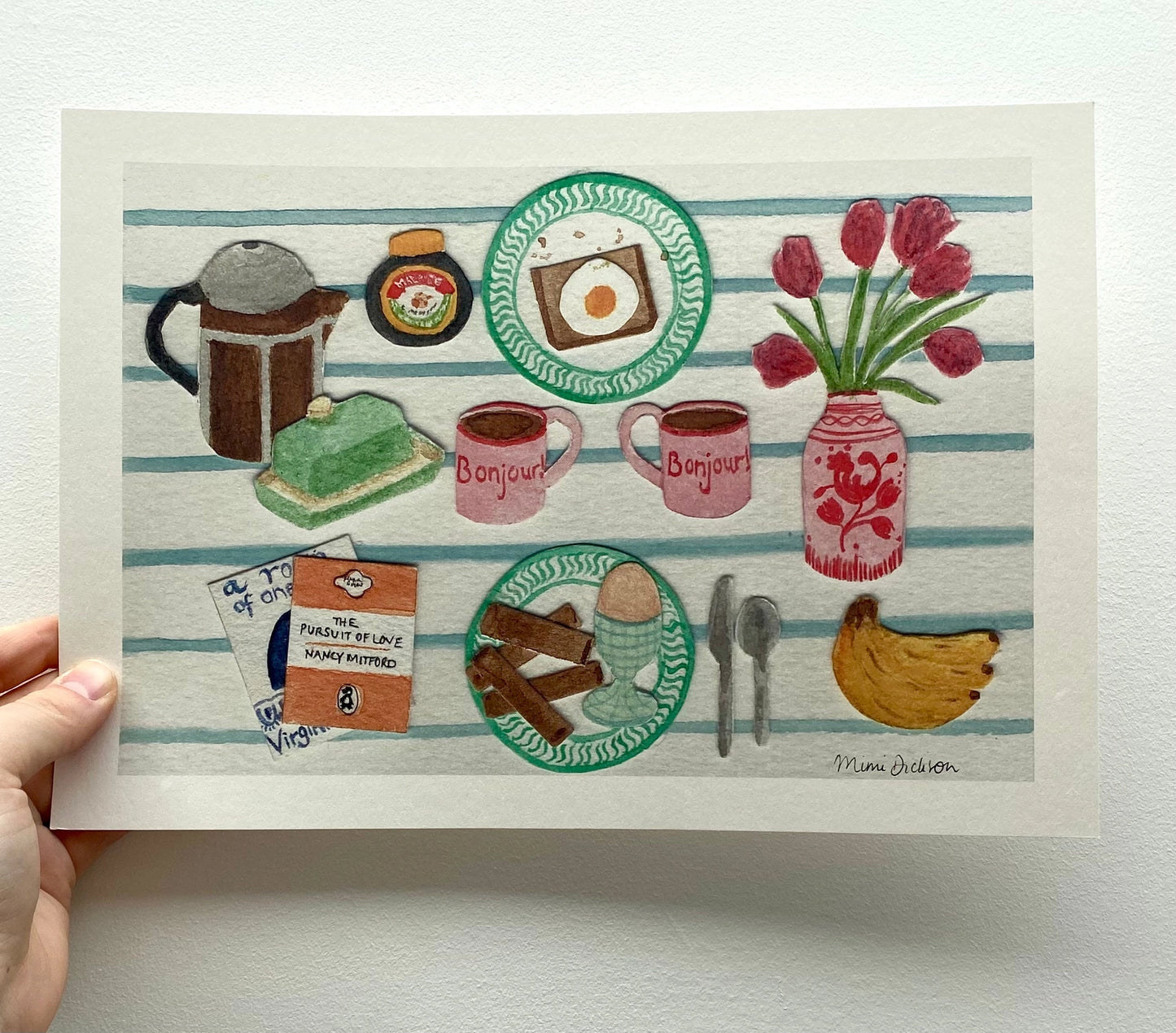 Vaisselle Breakfast Print