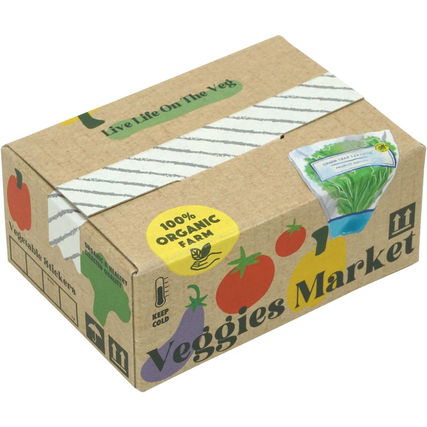 Mini Box of Vegetable Stickers