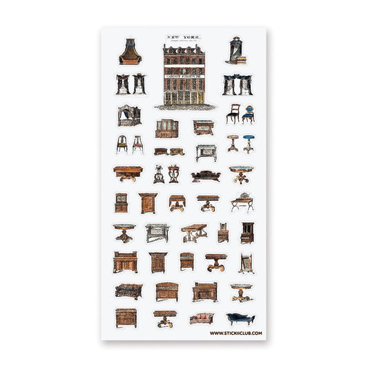 Victorian Living Sticker Sheet