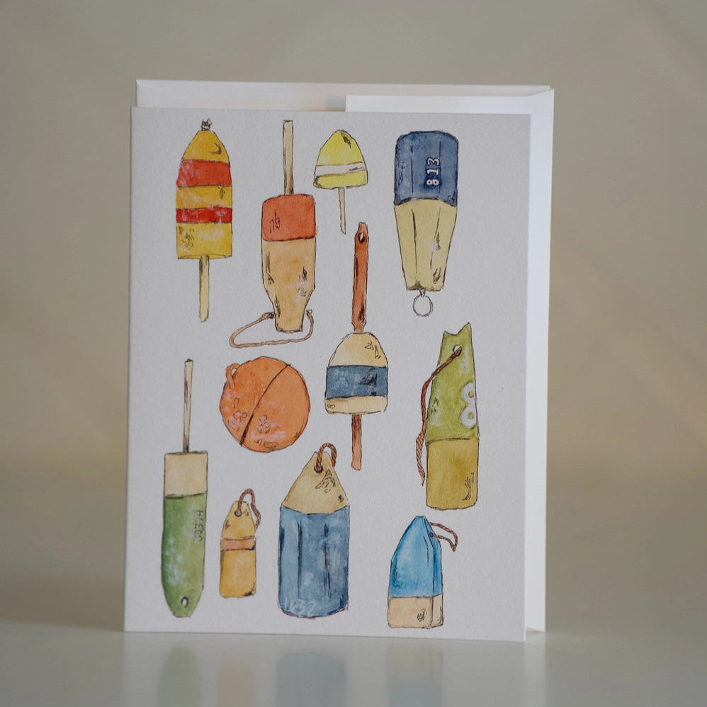 Vintage Buoy Card
