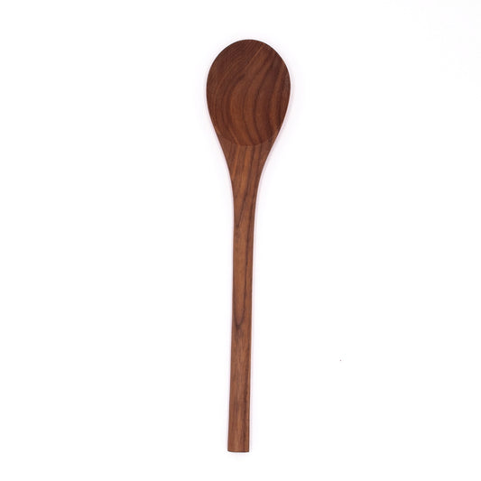 Walnut Wood 12" Oval Spoon