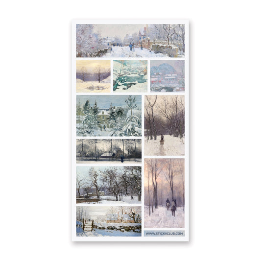 Winter Beauty Sticker Sheet