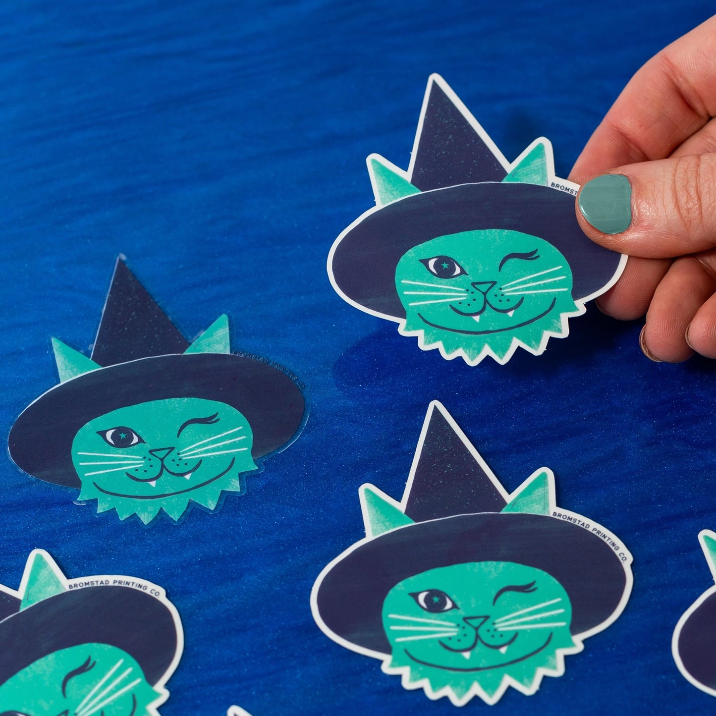 Witch Cat Sticker