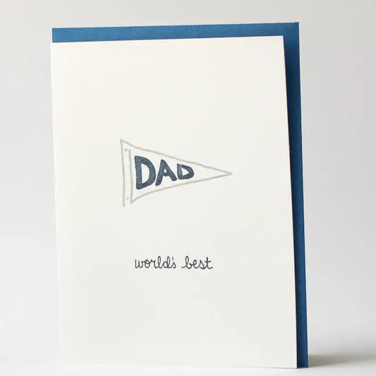 World's Best Dad Father's Day Card