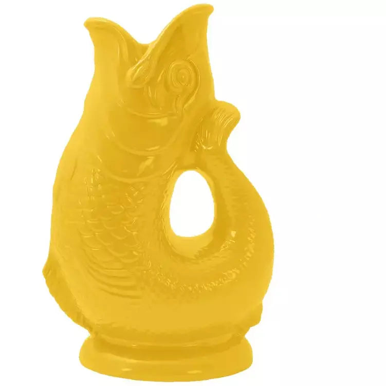 Yellow Gluggle Jug