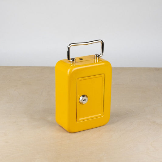 Vertical Money Box - Yellow