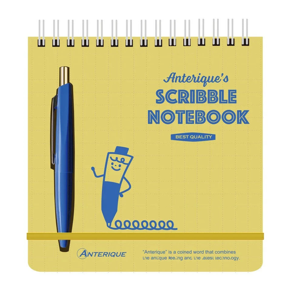 Yellow Scribble Note & Pen Set