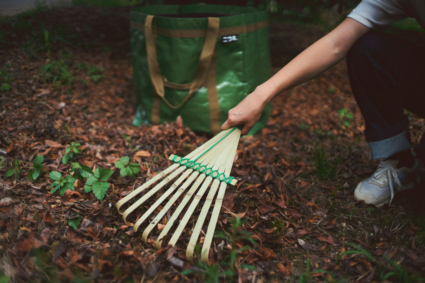 Bamboo Hand Rake