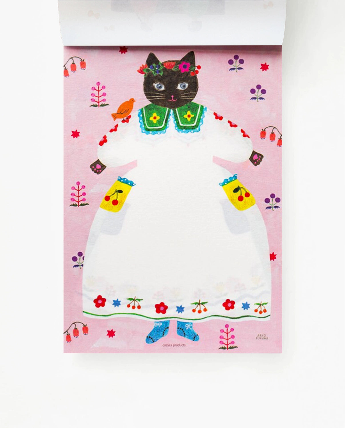 Cat and Onepiece Large Writing Pad