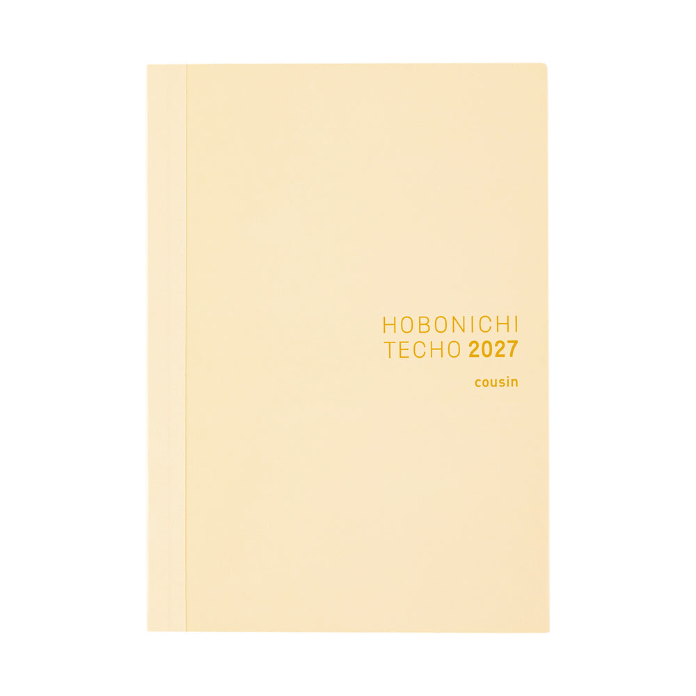 2027 English Cousin Book [A5 size/Daily/Jan start/Mon start]