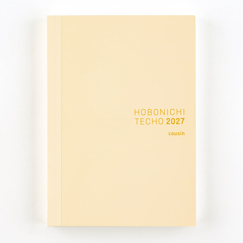 2027 English Cousin Book [A5 size/Daily/Jan start/Mon start]