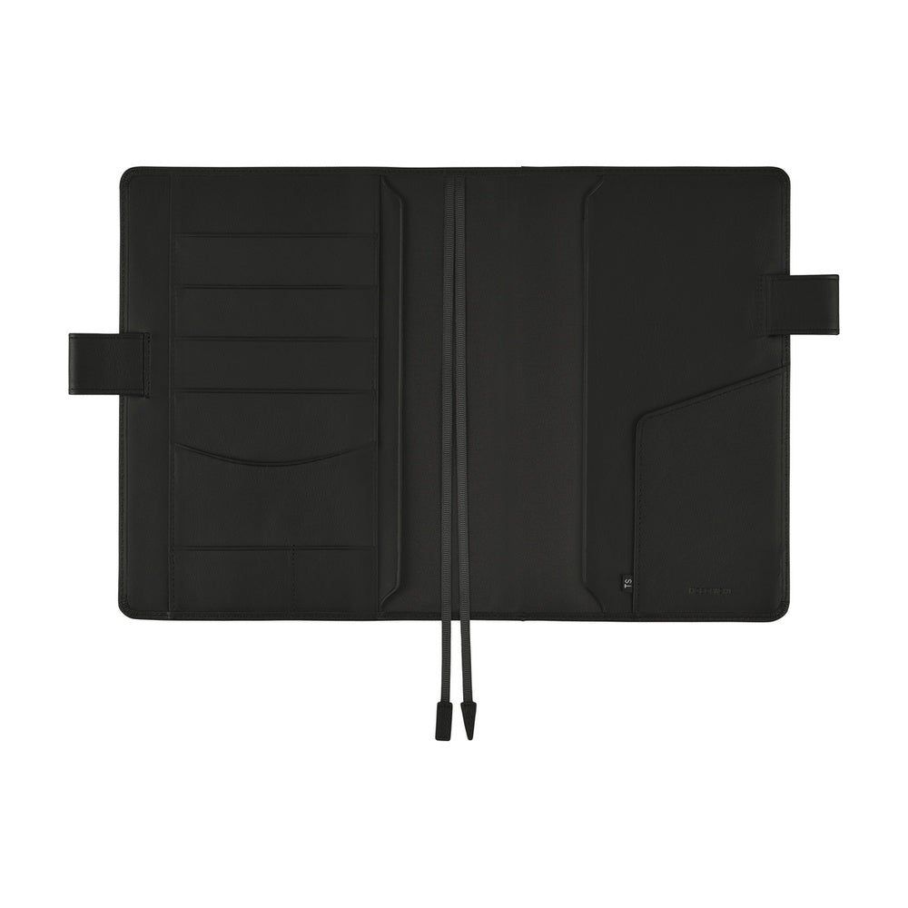 Leather: TS Basic - Black A5 Cover