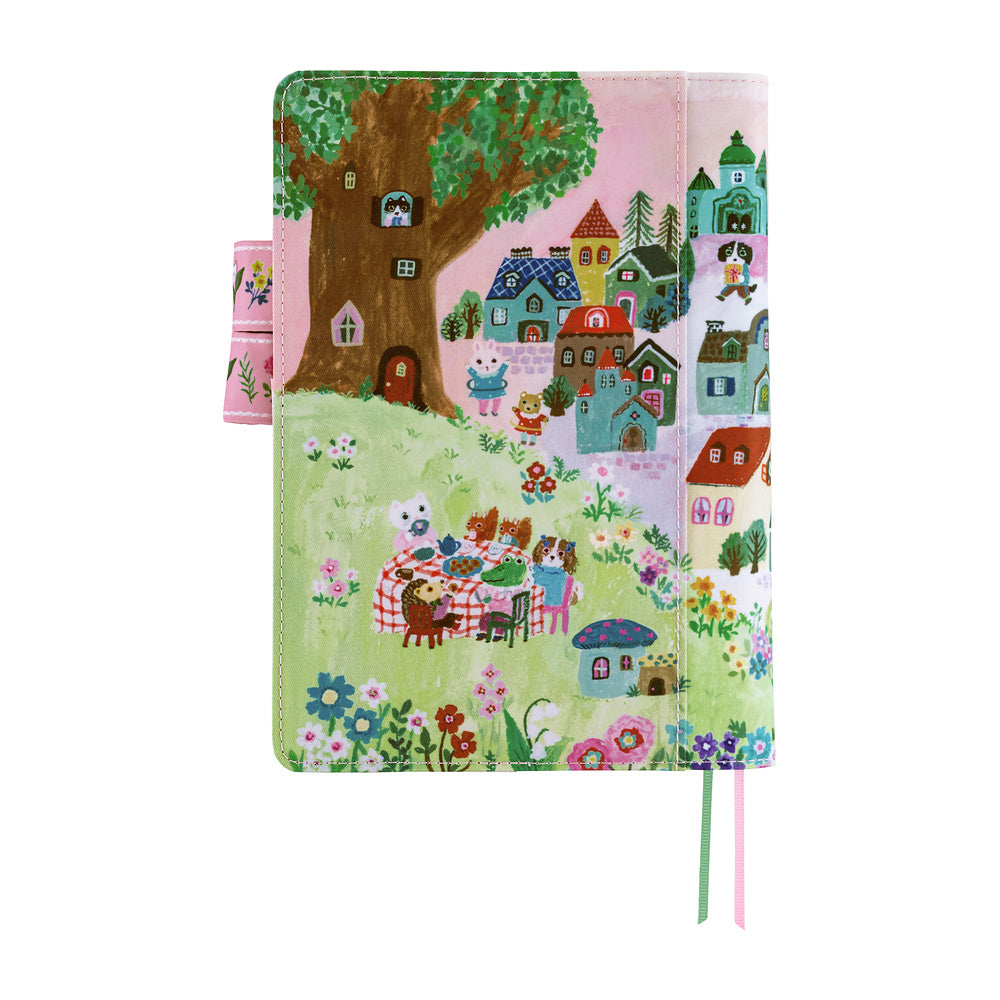 Yumi Kitagishi: White Cat Village A5 Cover