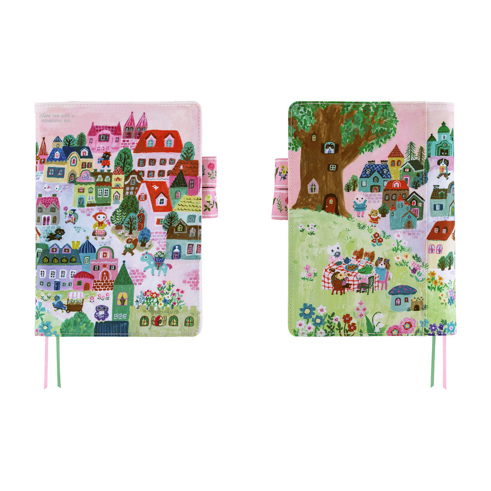 Yumi Kitagishi: White Cat Village A5 Cover