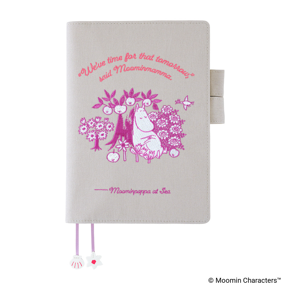 Moomin: My Yard (Pink Gray) A5 Cover