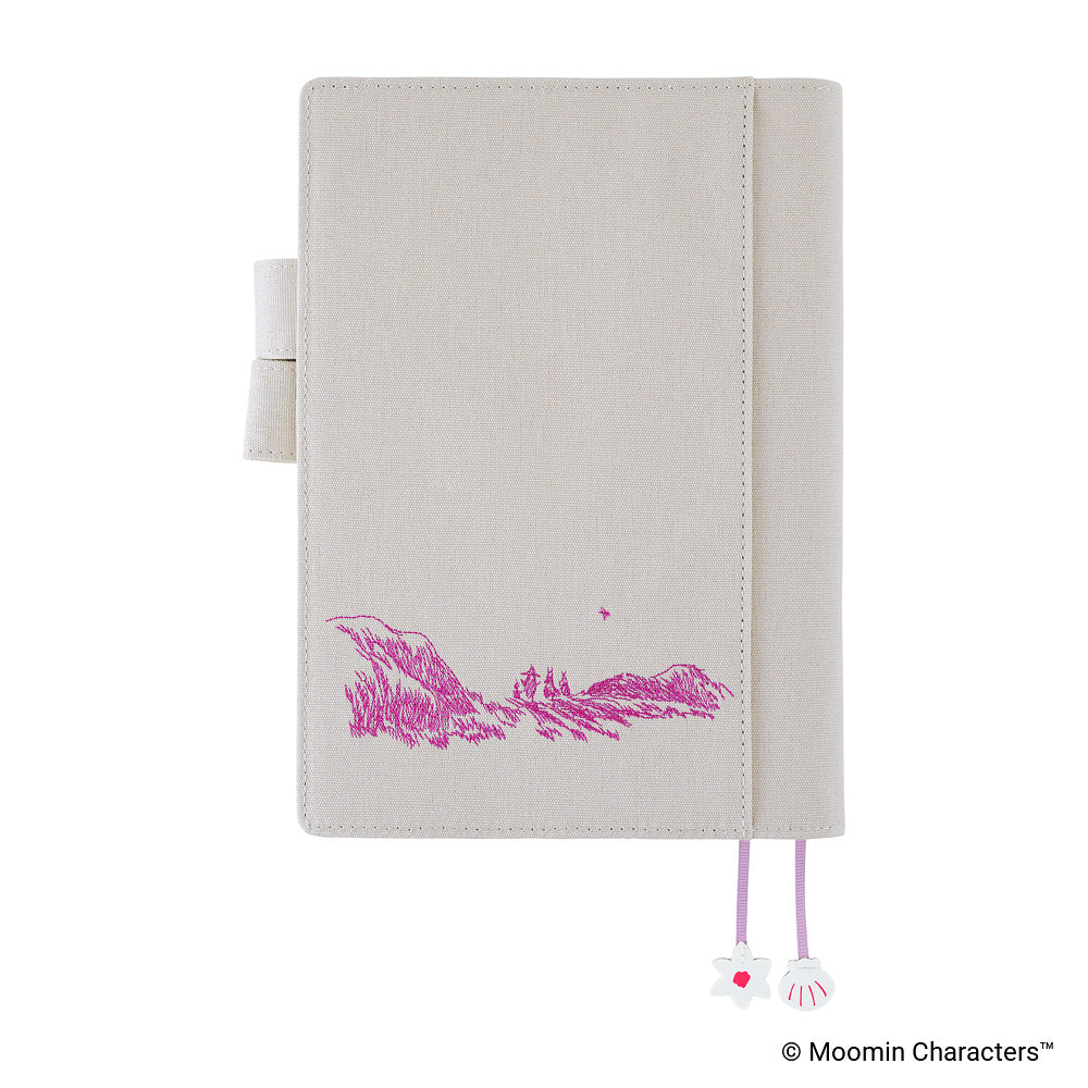 Moomin: My Yard (Pink Gray) A5 Cover