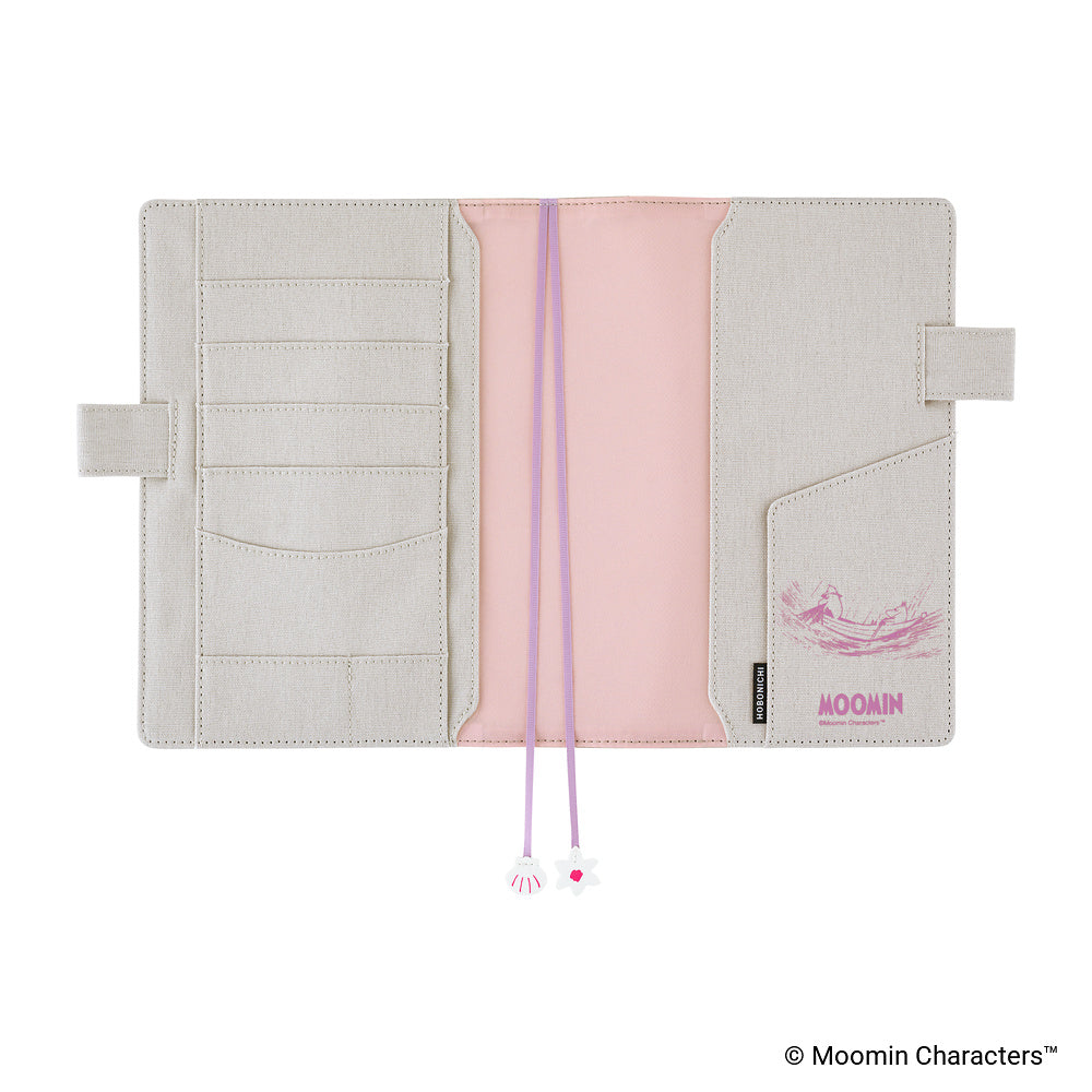 Moomin: My Yard (Pink Gray) A5 Cover