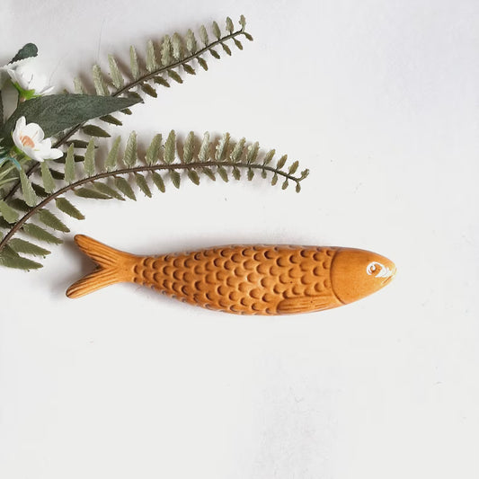 Ceramic Sardine - Mustard