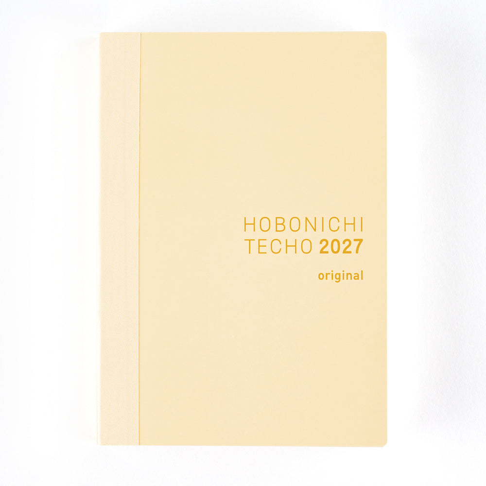 2027 English Original Book [A6 size/Daily/Jan start/Mon start]