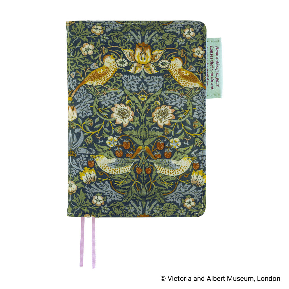 V&A Series: Strawberry Thief A6 Cover