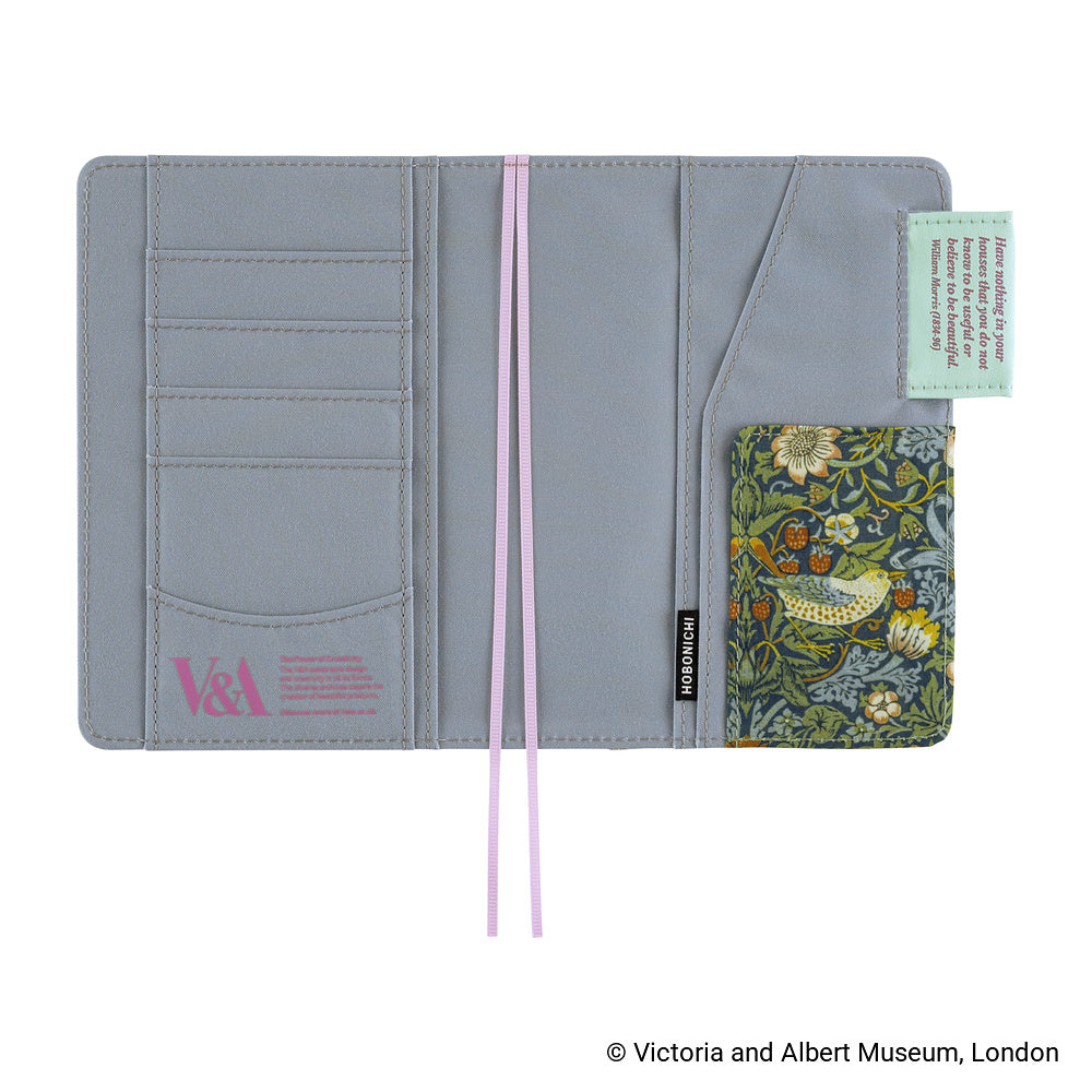 V&A Series: Strawberry Thief A6 Cover