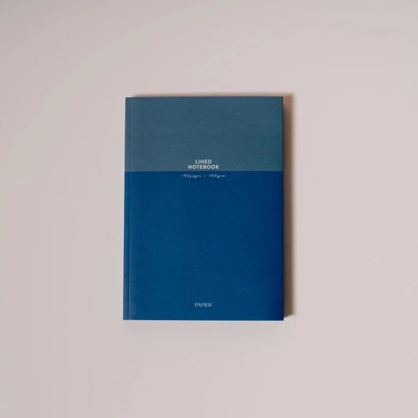 Softcover Colorblock Lined Notebook
