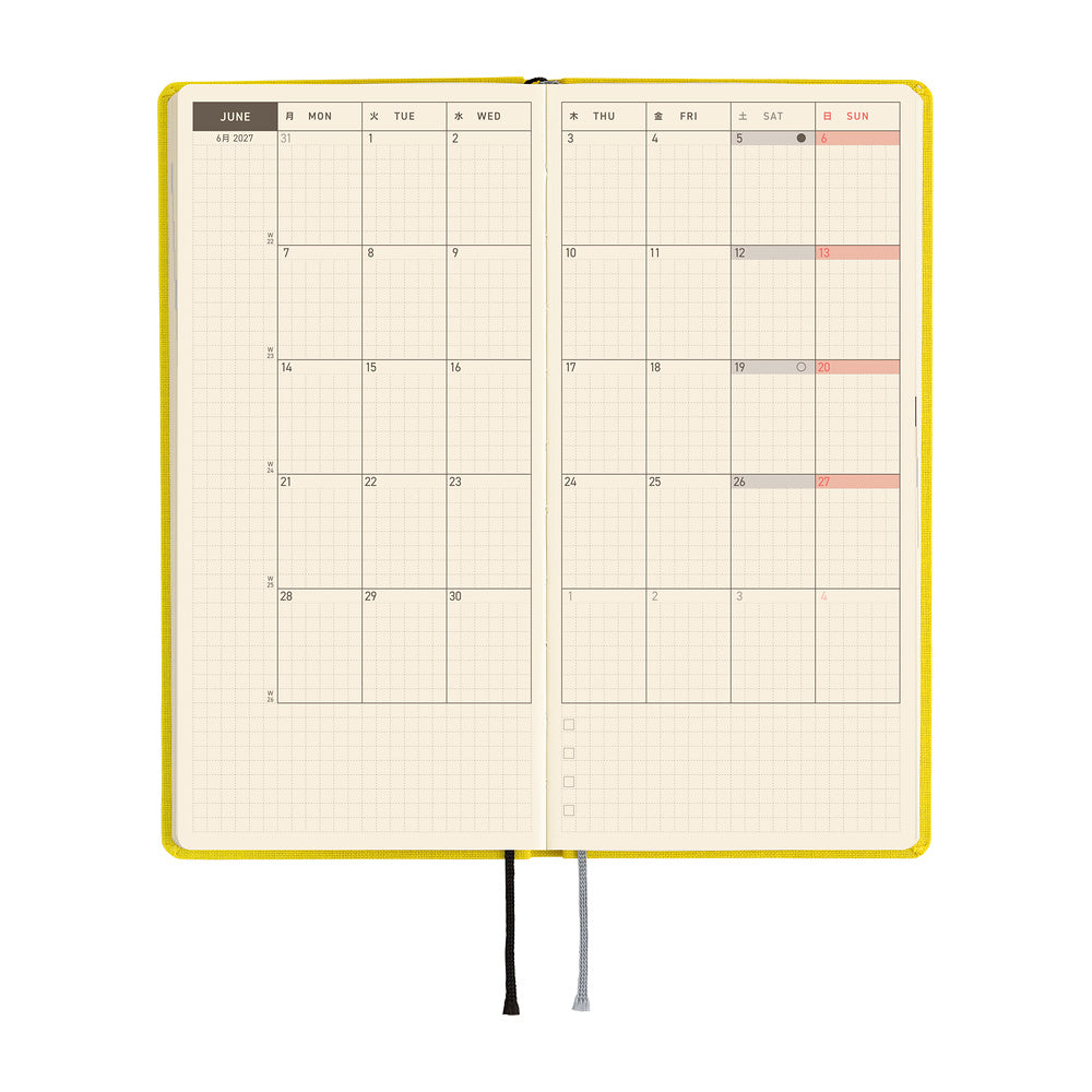 Colors: Canaria Yellow Weeks [ENG/Tall & Slim/Jan Start]