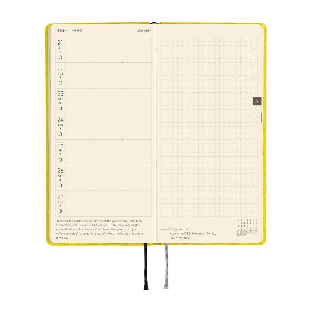 Colors: Canaria Yellow Weeks [ENG/Tall & Slim/Jan Start]